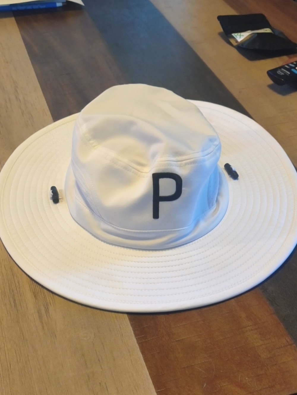 White Puma Golf Bucket Hat